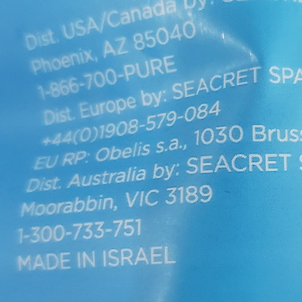 New Seacret Dead Sea Bath Salts - Picture 3 of 4